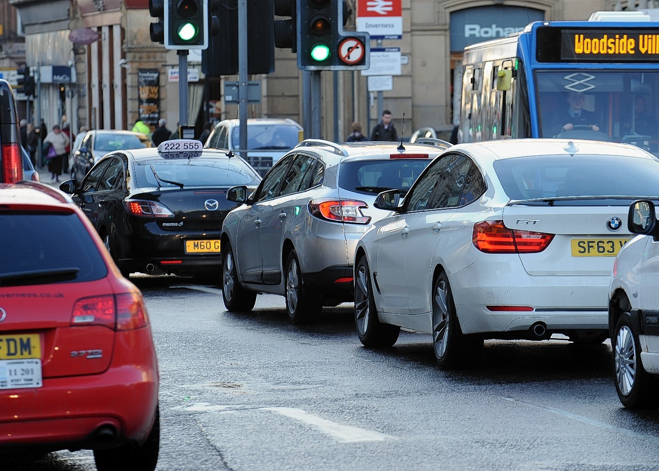 Inverness road are expected to be busier than usual this weekend