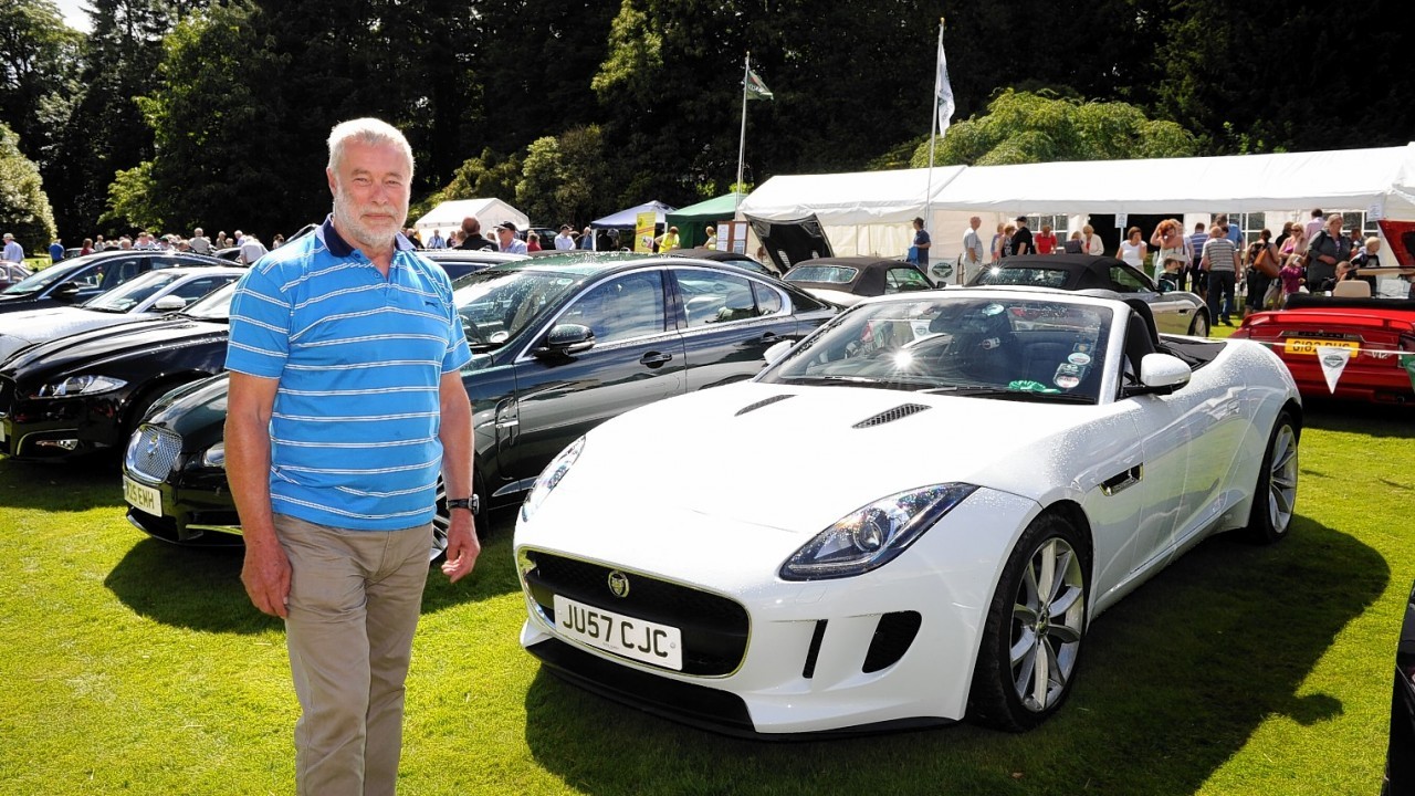 Chris Clarkson from Portlethen with his 2013 Jaguar F-Type