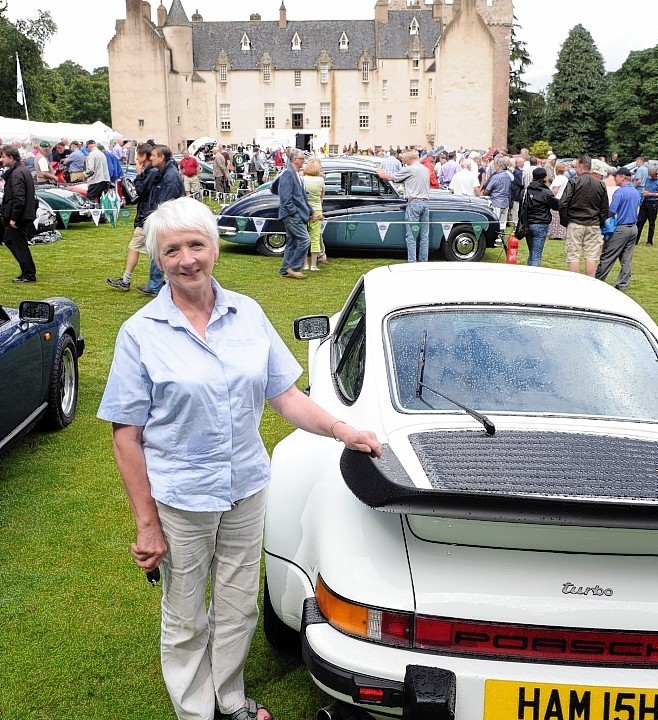Pauline Dow from Insch with her 1978 Porsche 911 Turbo