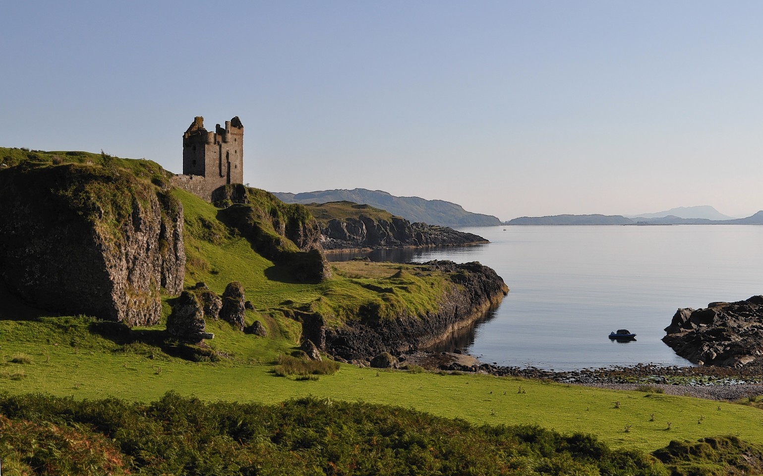 Island of Kerrera in Oban Bay