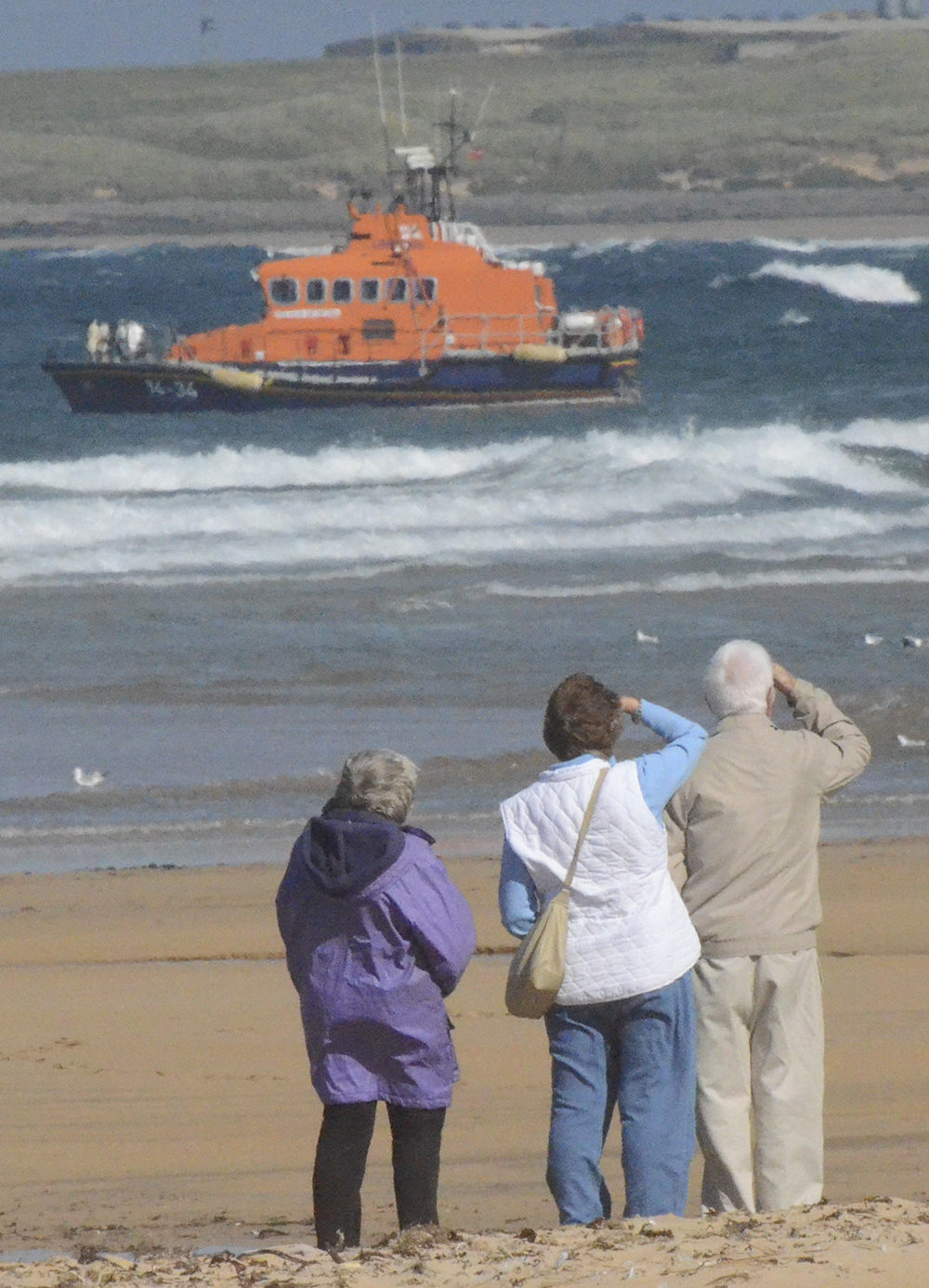 RNLI Fraserburgh look for second casualty
