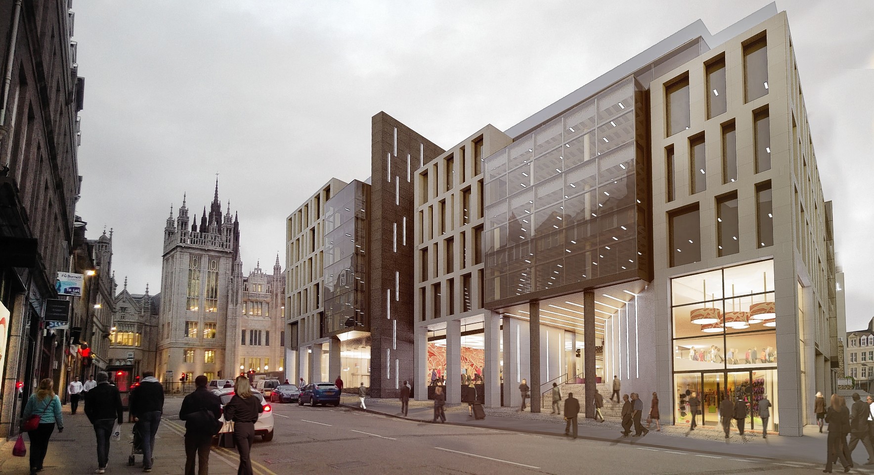 Marischal Square plans