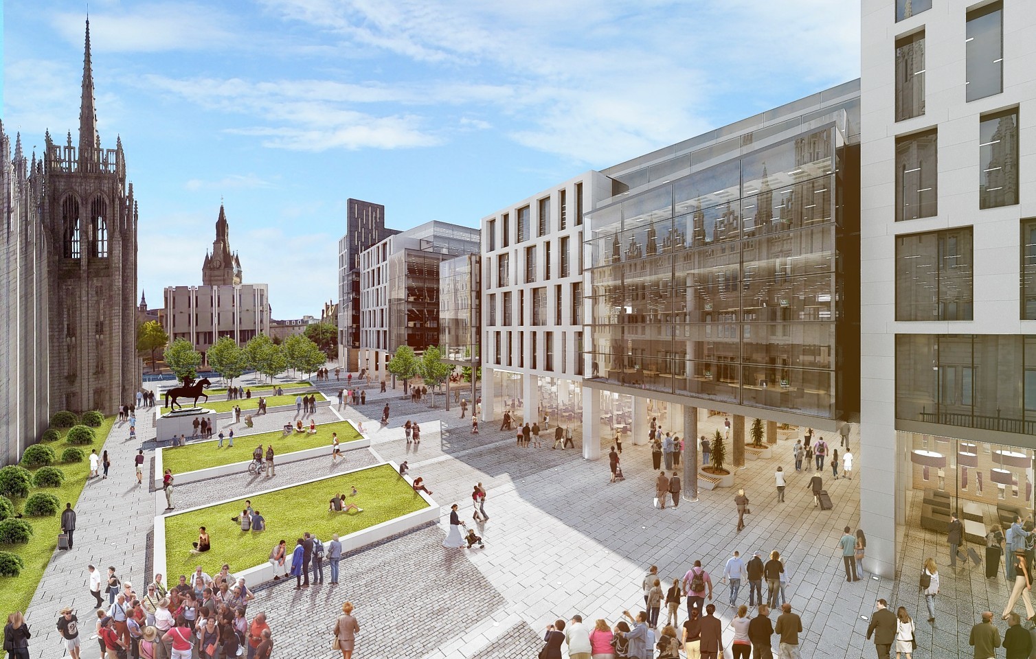 Marischal Square plans