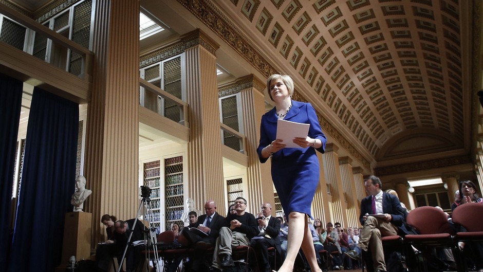 Sturgeon has claimed the honour of Scotland's top politician twice