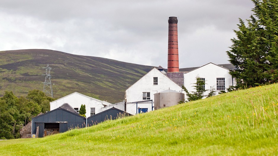 Balmenach Distillery on Speyside