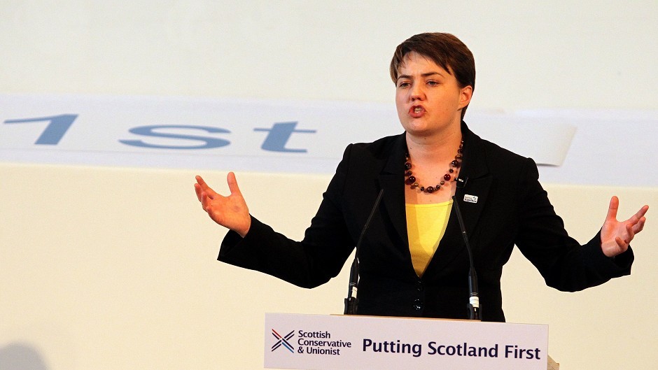 Scottish Tory leader Ruth Davidson claims SNP living in the past.