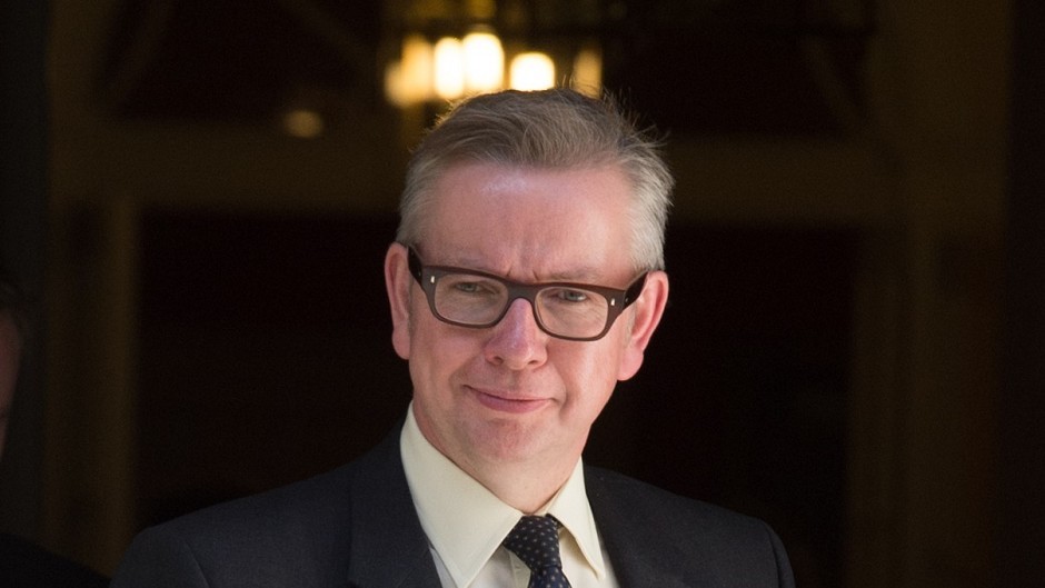 Michael Gove found himself trapped in the Labour lobby loo in his first day as chief whip