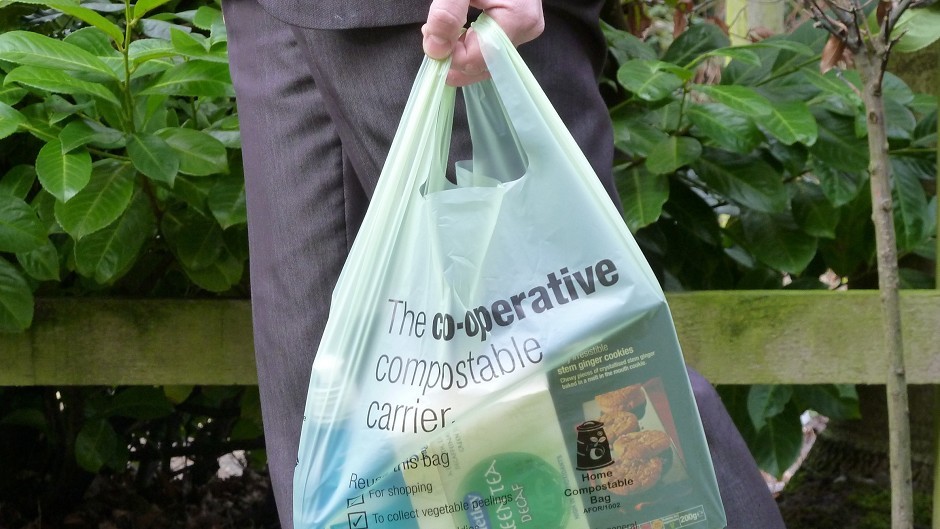 Shops will be required to charge 5p for every single use carrier bag from today.