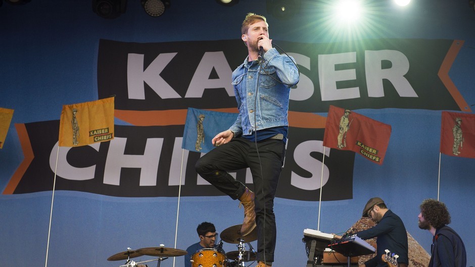 The Kaiser Chiefs are among the acts performing at the festival
