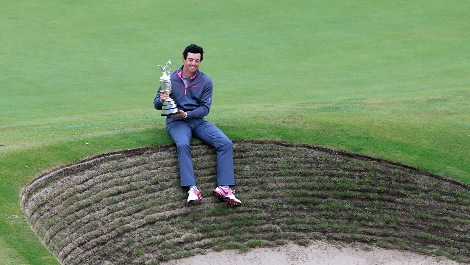 Rory McIlroy held on to win the Open Championship by two shots