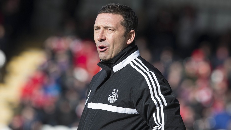 Aberdeen manager Derek McInnes refuses to get carried away with the Dons chances