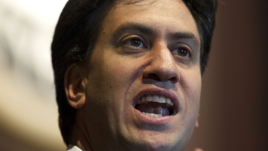 No currency union with independent Scotland, according to Ed Miliband