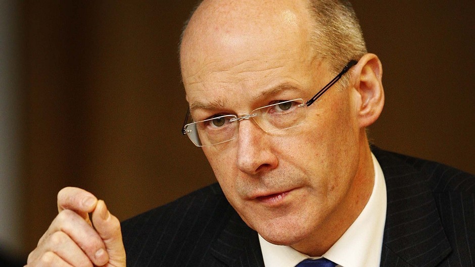 Finance Secretary John Swinney