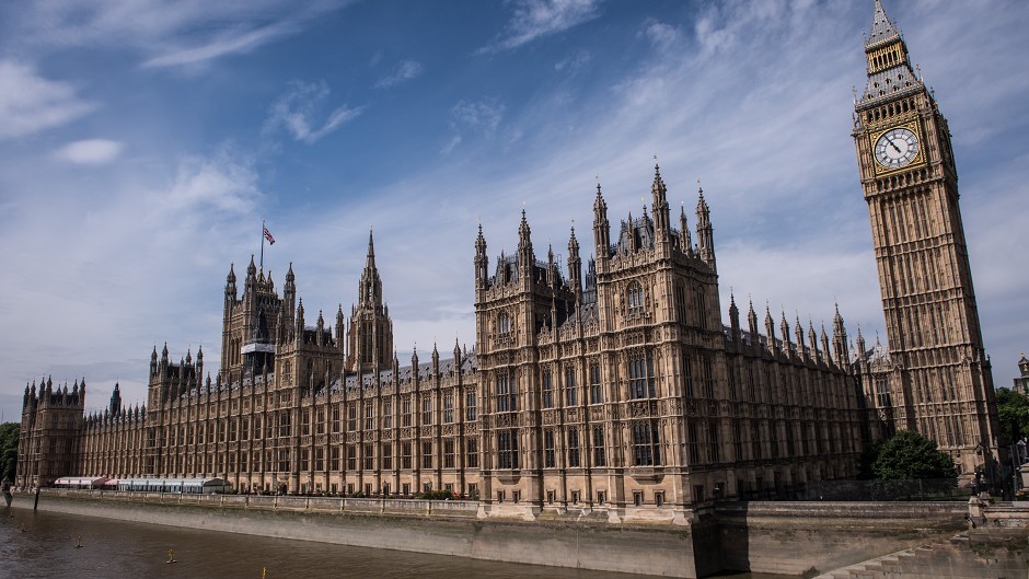 The UK Parliament in London