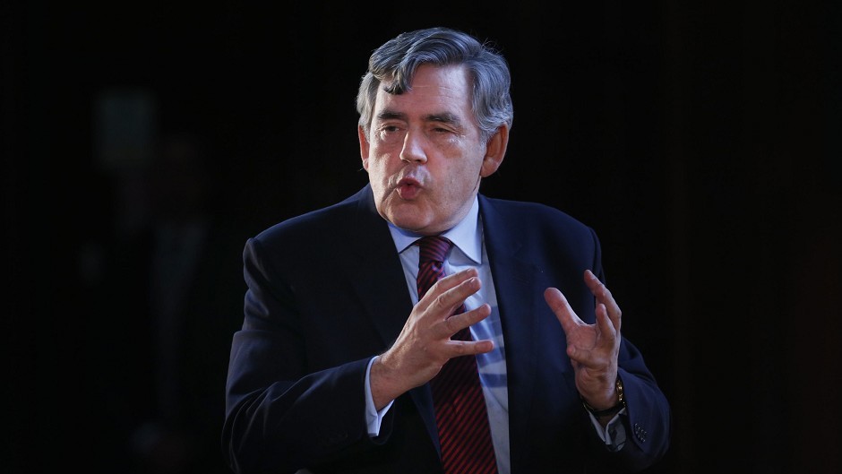 Former prime minister Gordon Brown has praised a Motor Neurone Disease campaigner