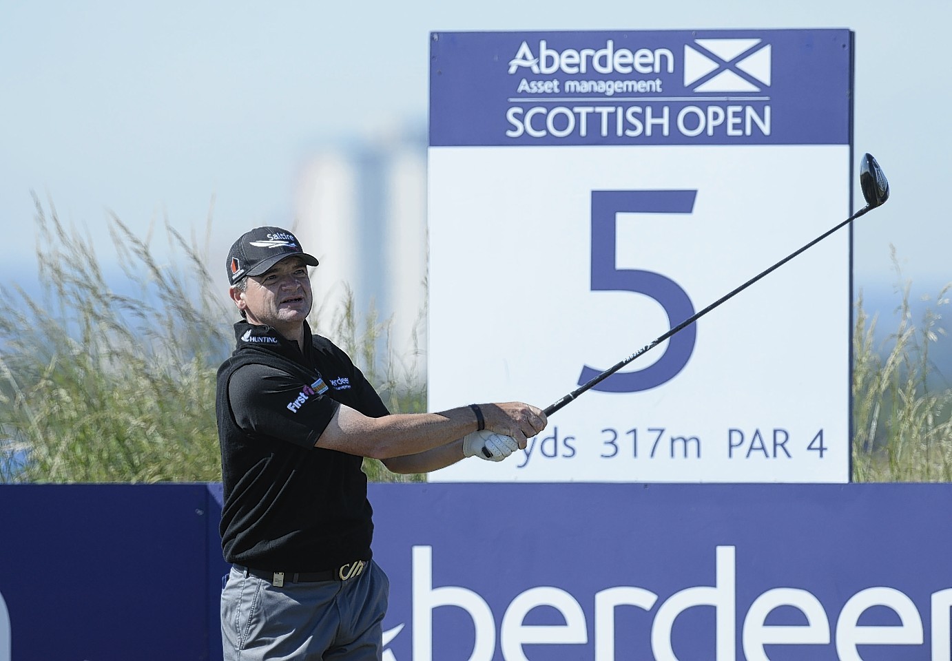 Paul Lawrie at the Scottish Open