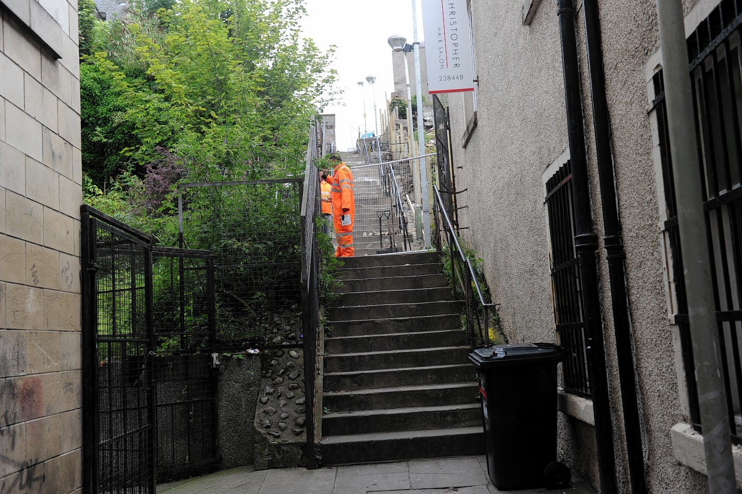 Raining’s Stairs will benefit from a complete makeover with the steps, walls, railings and lighting all due to be refurbished