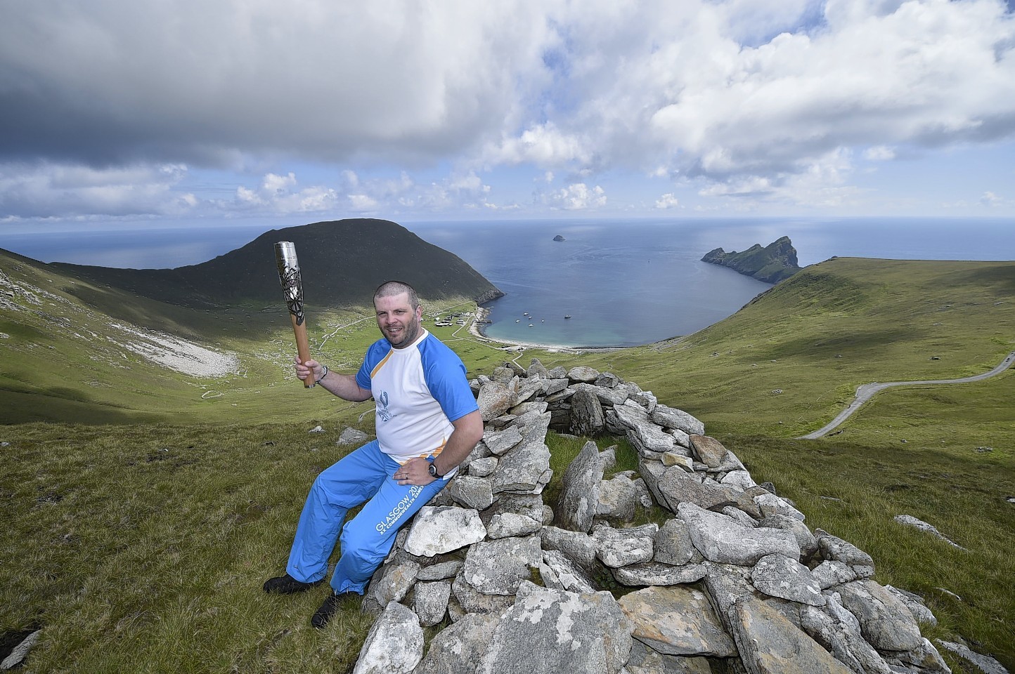 The baton on St Kilda