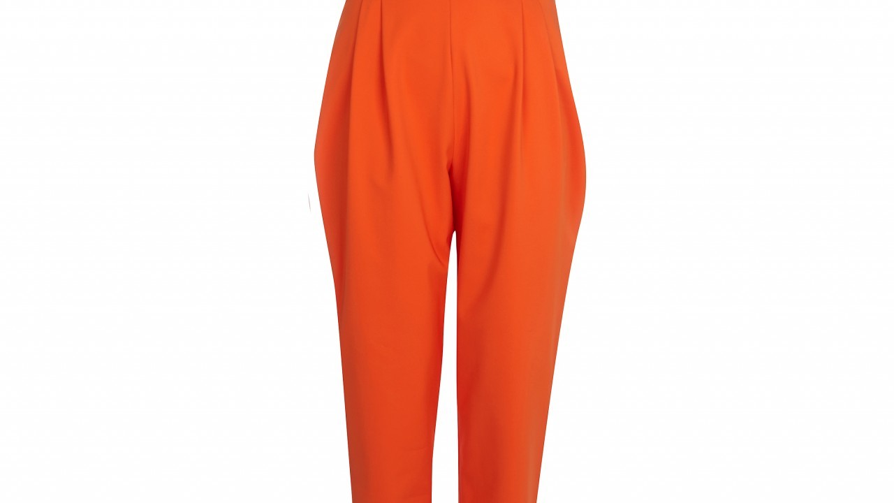 River Island orange bandeau jumpsuit, £55, Bon Accord & St Nicholas