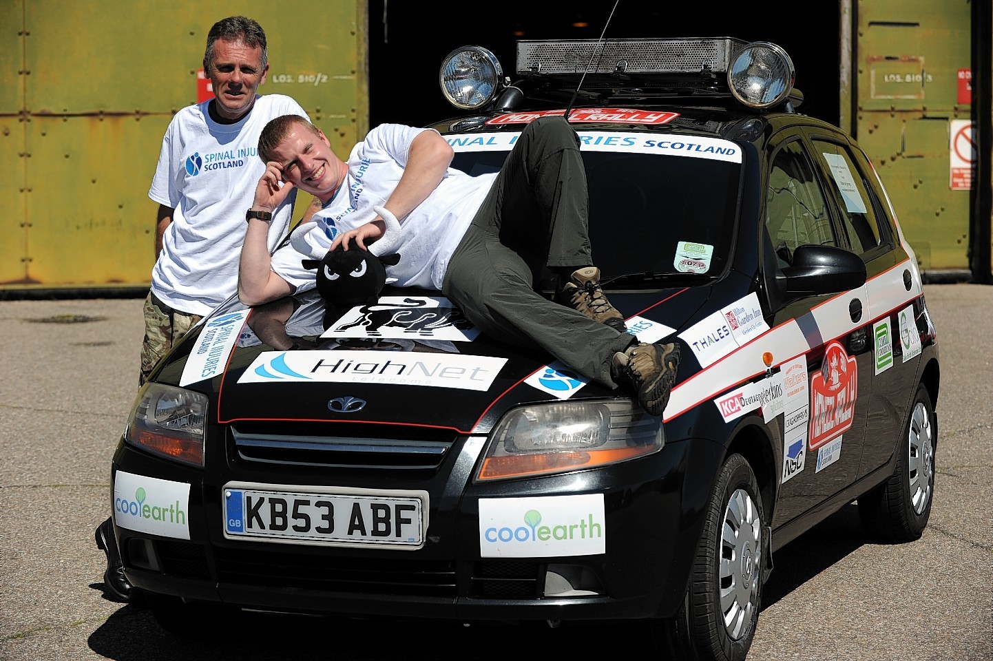 Squaddies set off on the Mongol Rally