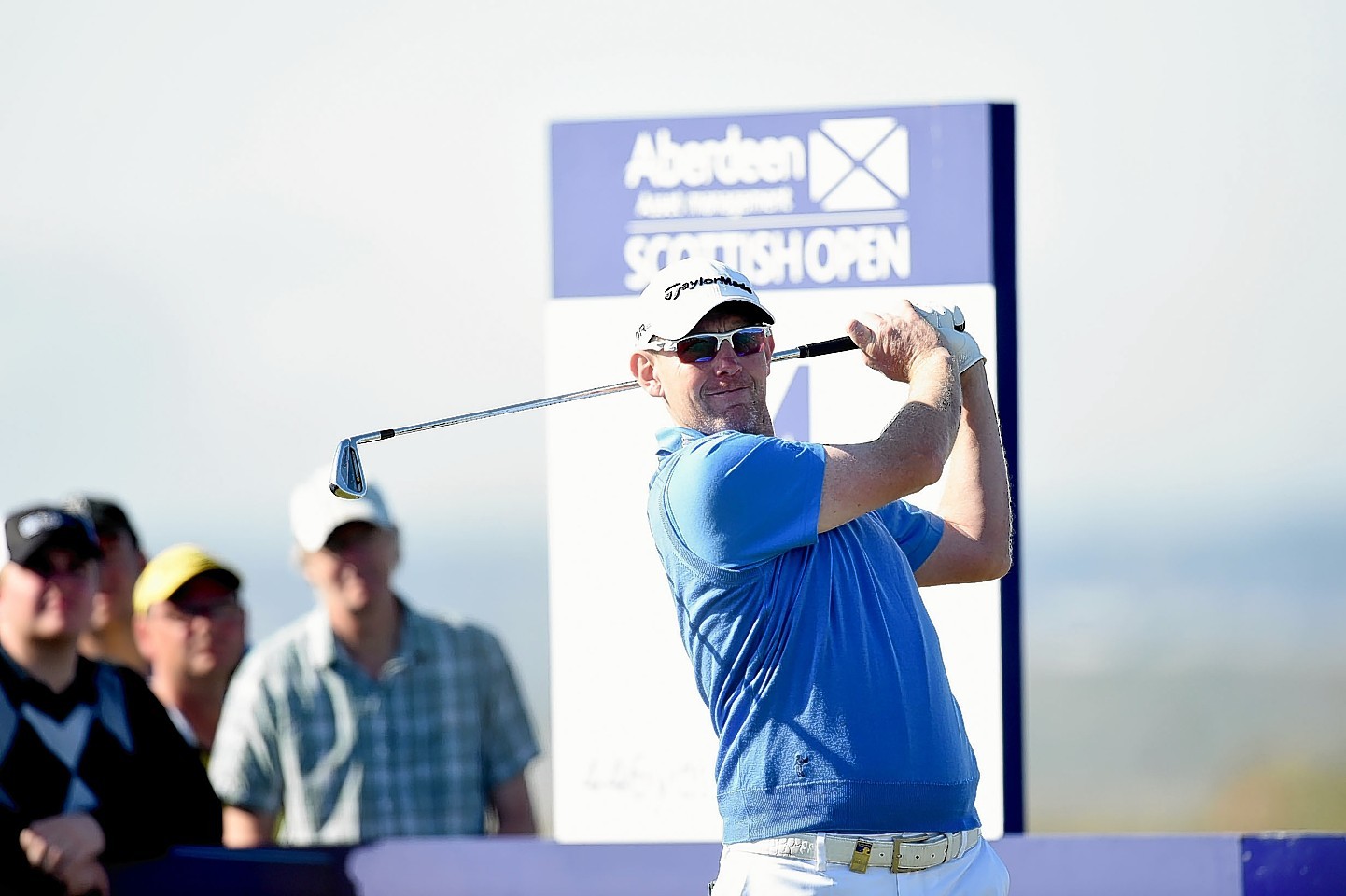 Stephen Gallacher at the Scottish Open