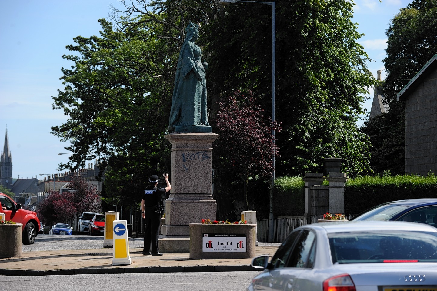 Queen's Cross in Aberdeen