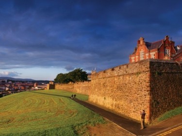 The walled city of Derry