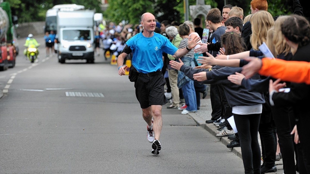 The Baton makes its way through Moray