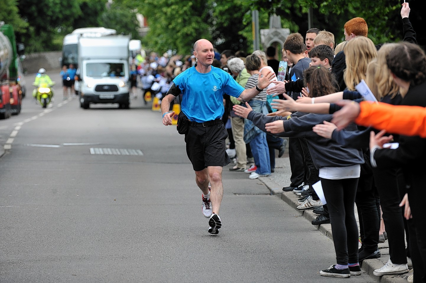 The Baton makes its way through Moray