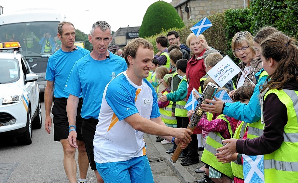 The Baton makes its way through Moray 