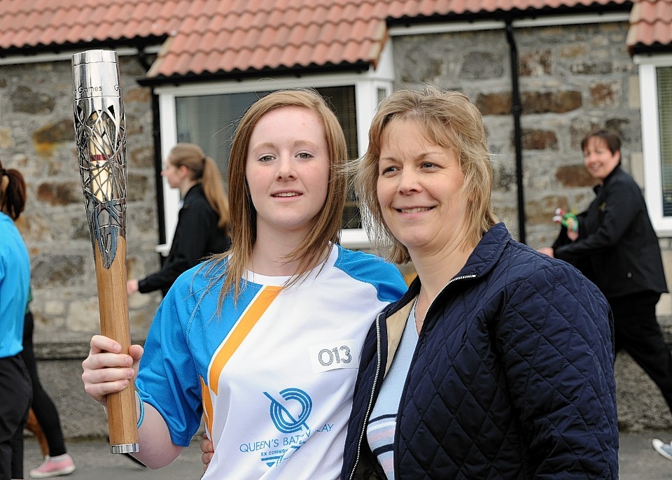 The Baton makes its way through Moray