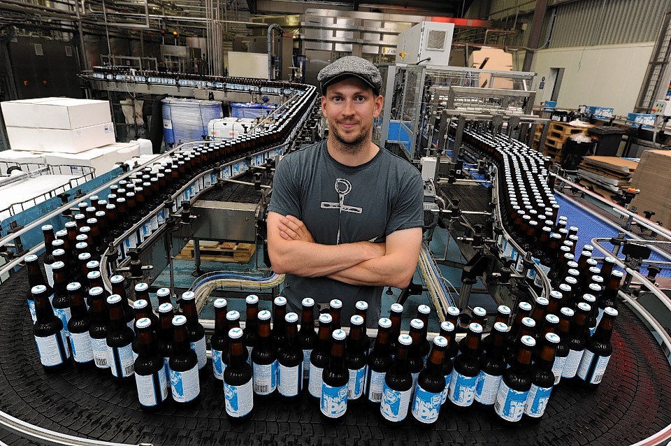 BrewDog production line. Fact 10: The world's longest hangover lasted 4 weeks after a Scotsman consumed 60 pints of beer