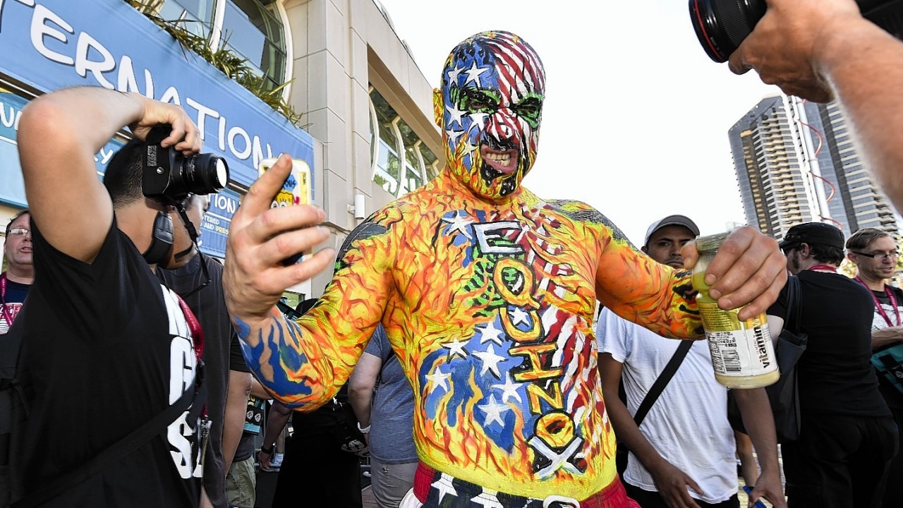 The preview night at the 2014 Comic-Con International Convention held  Wednesday, July 23, 2014 in San Diego