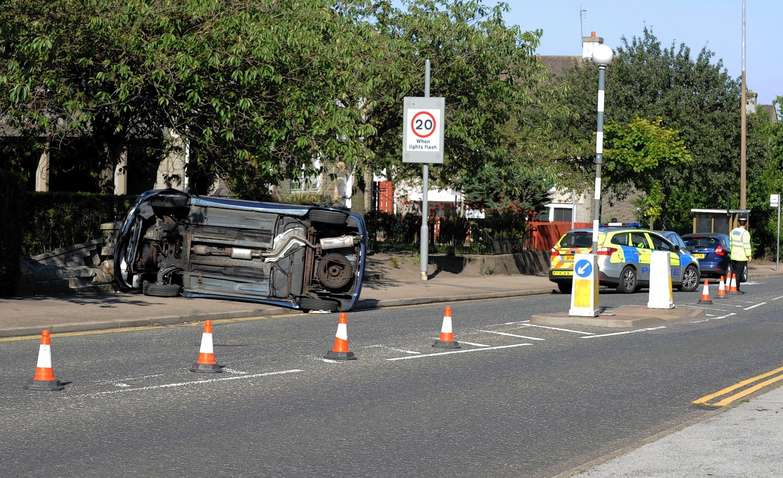 Crash on Cairncry Road