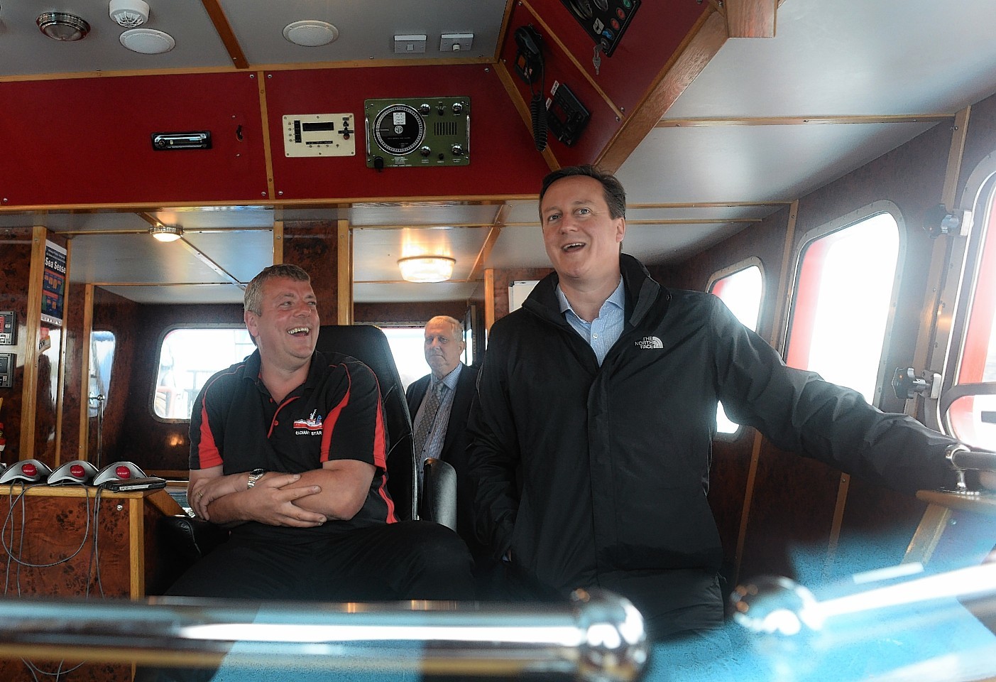 David Cameron in Shetland
