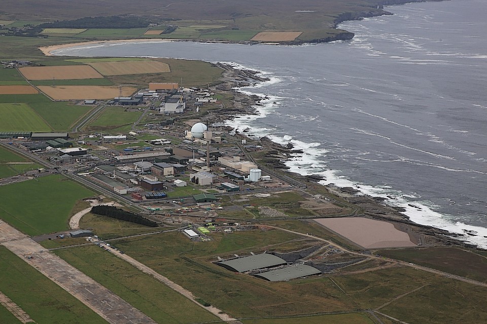 The nuclear test complex at Dounreay