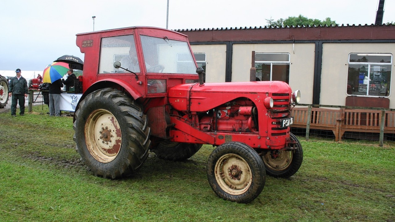 The second last Massey Harris tractor ever built in the UK was this 745 S