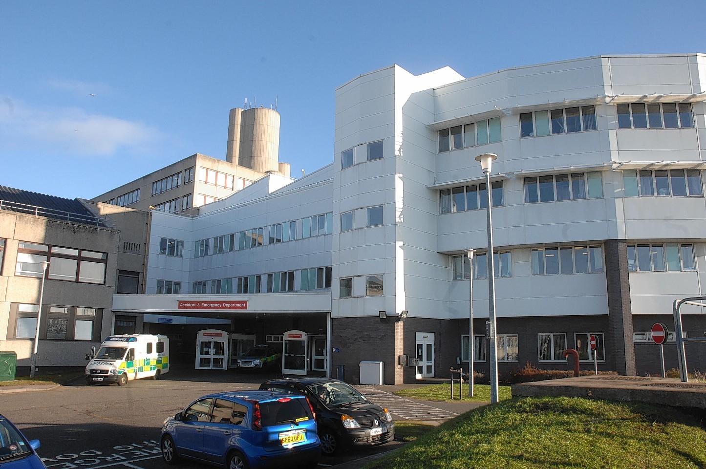 Ninewells Hospital in Dundee.