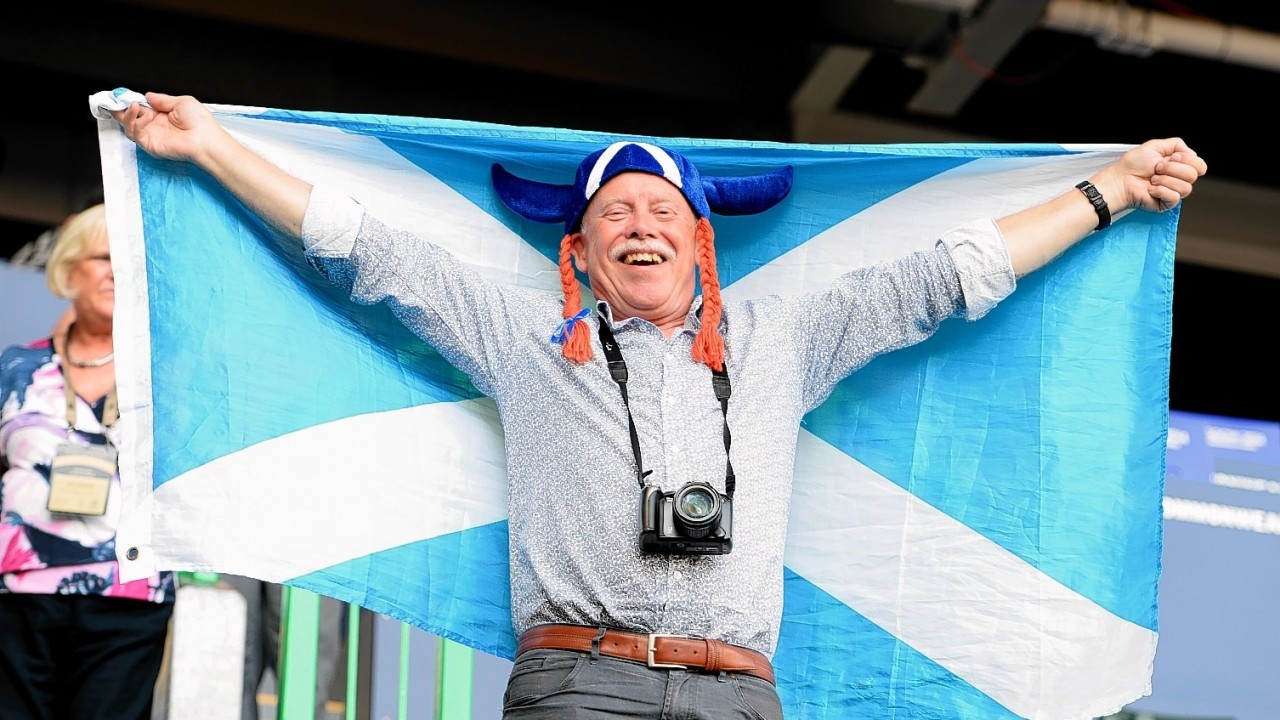 Celtic Park prepares for the open ceremony of the Commonwealth Games