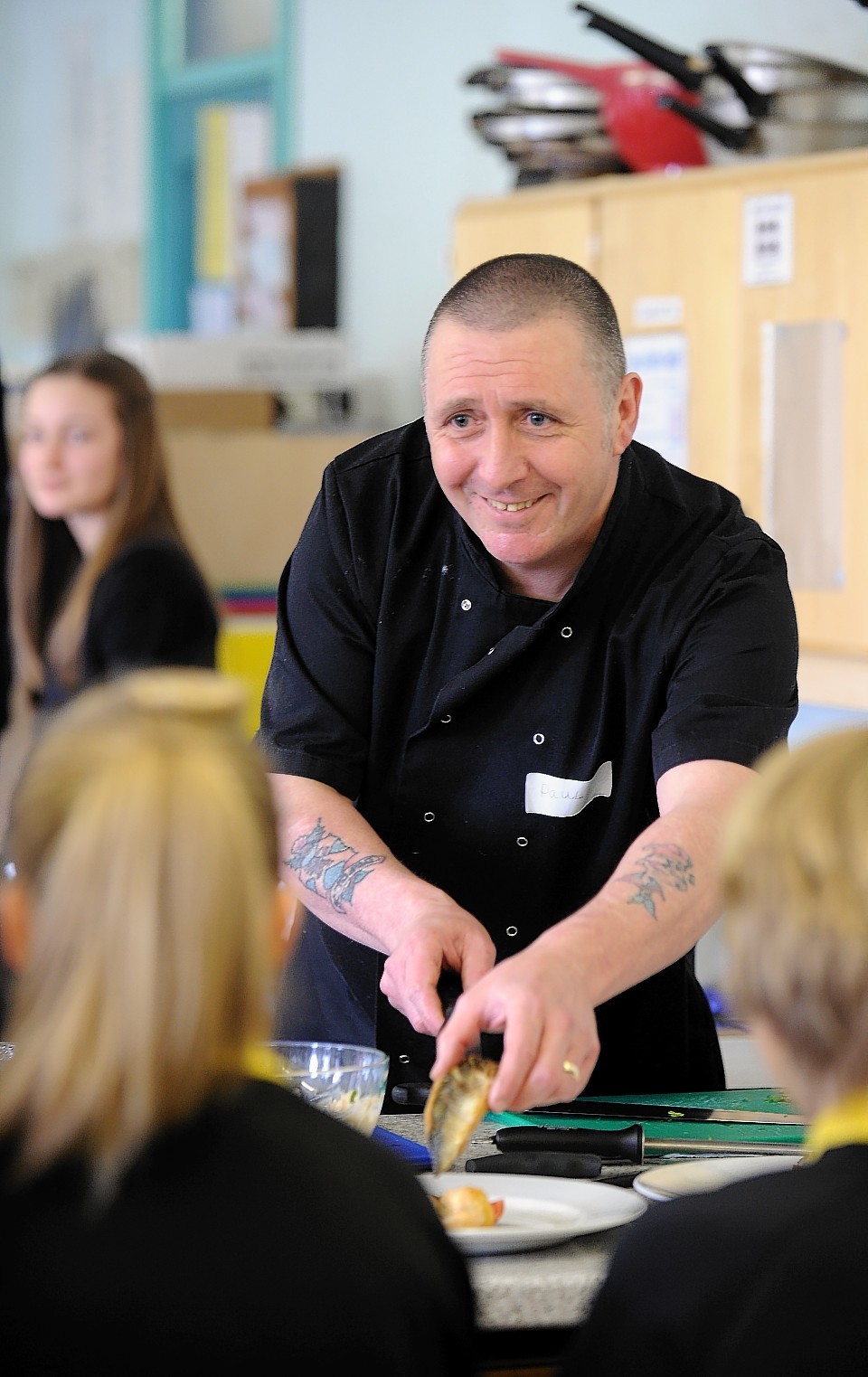 Pupils throughout Scotland took part in the seafood-focused workshops