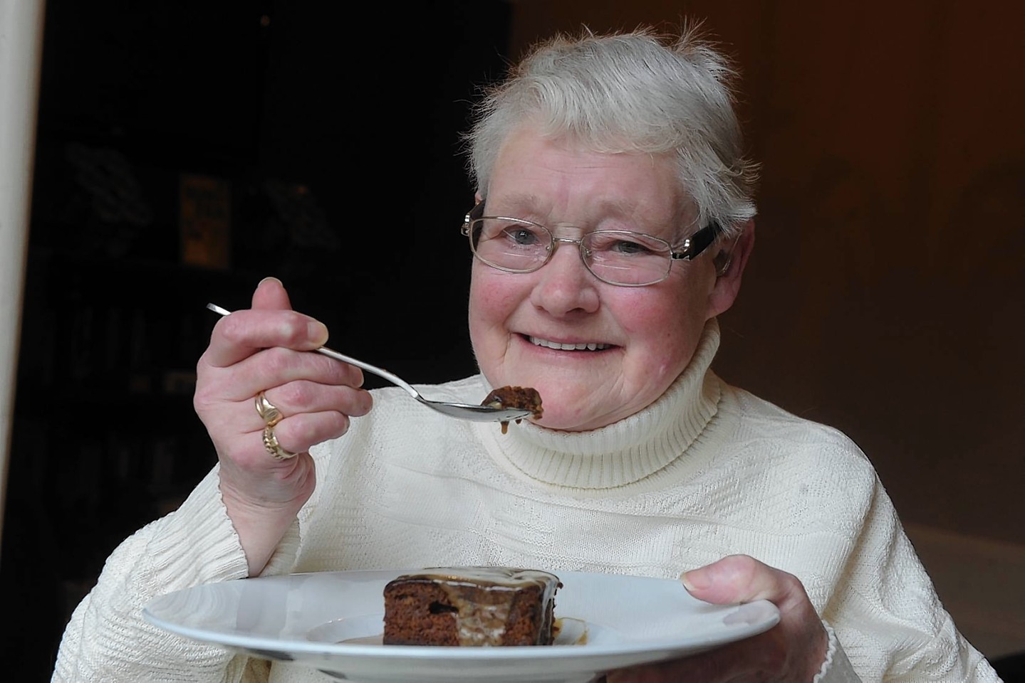 Nancy Stott claims to have invented the desert while working at the Udny Arms