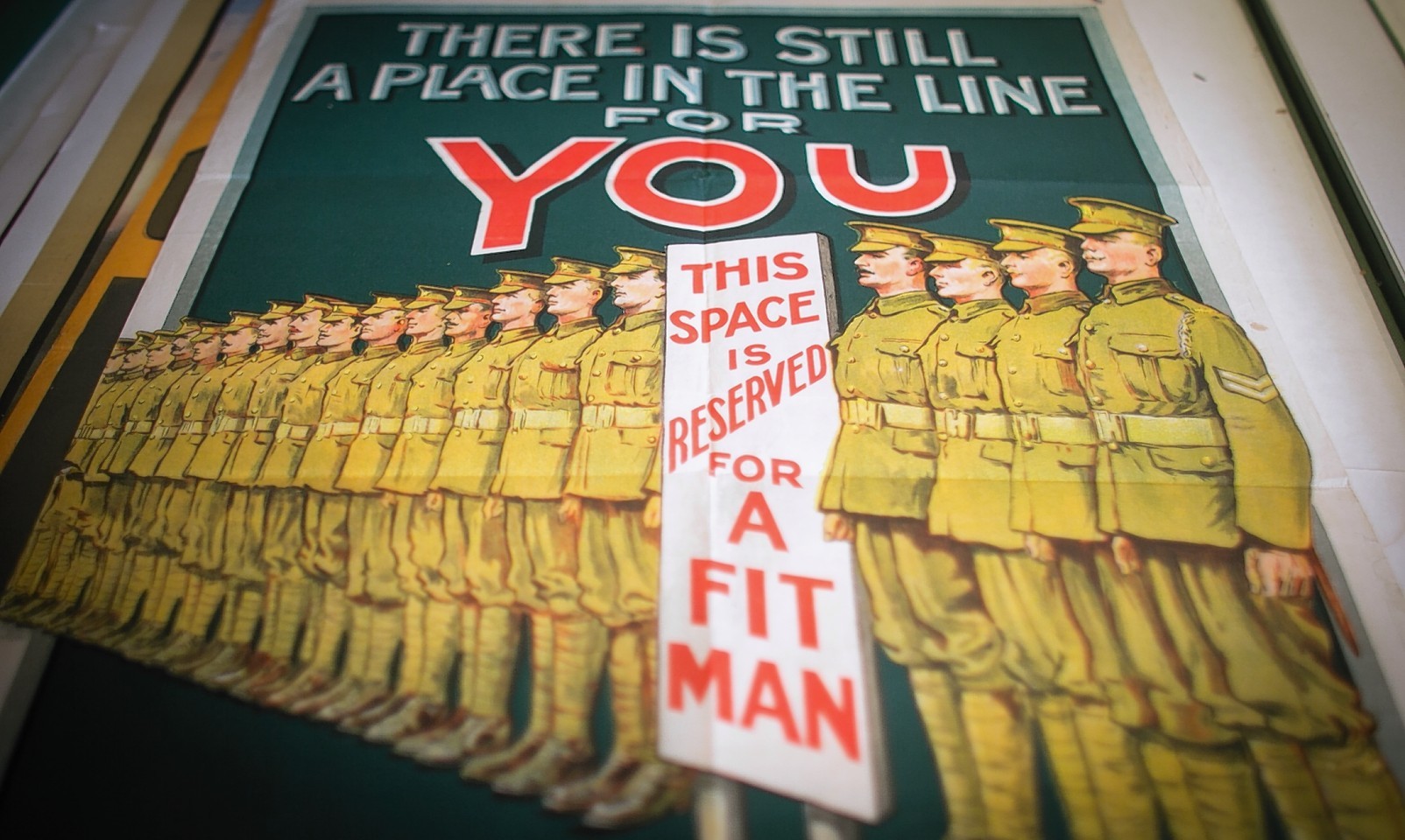A collection of British Army recruitment posters from the First World War