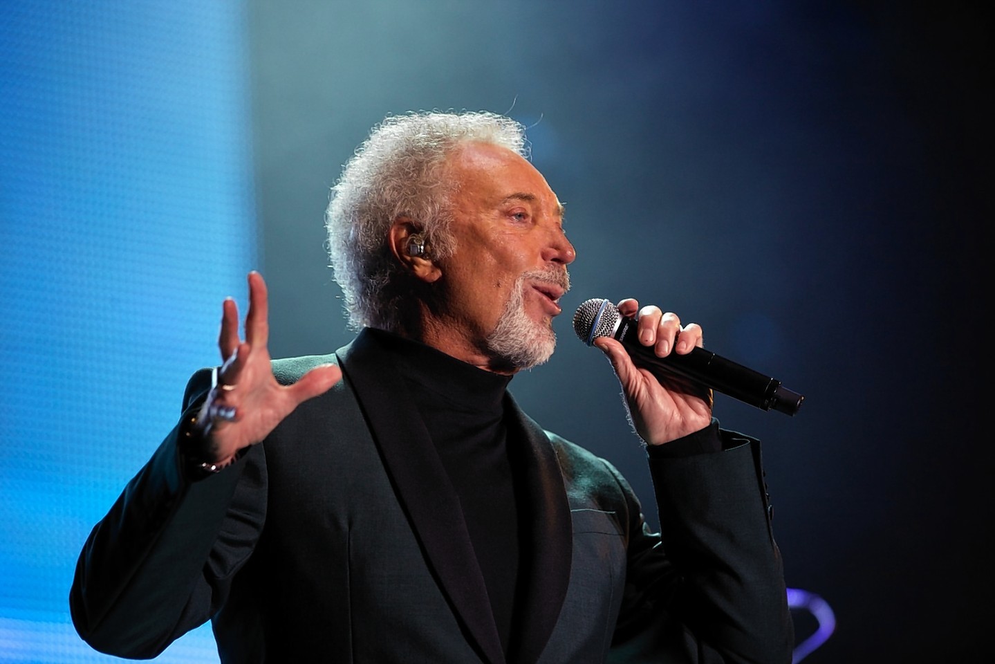 Tom Jones was the star name at the festival