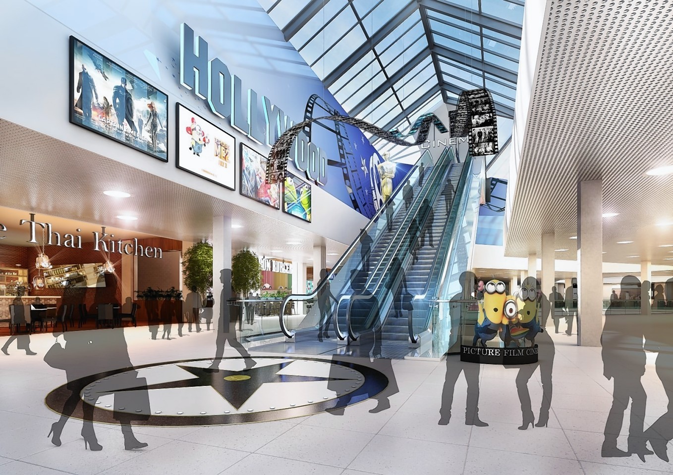 Artist impressions of the expansion plans