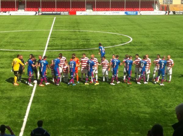 Caley Thistle started the season away to Hamilton Academical