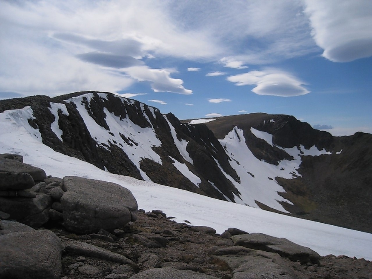 The accident happened in Coire an Sneachda in the Cairngorms. Picture by Neil Reid