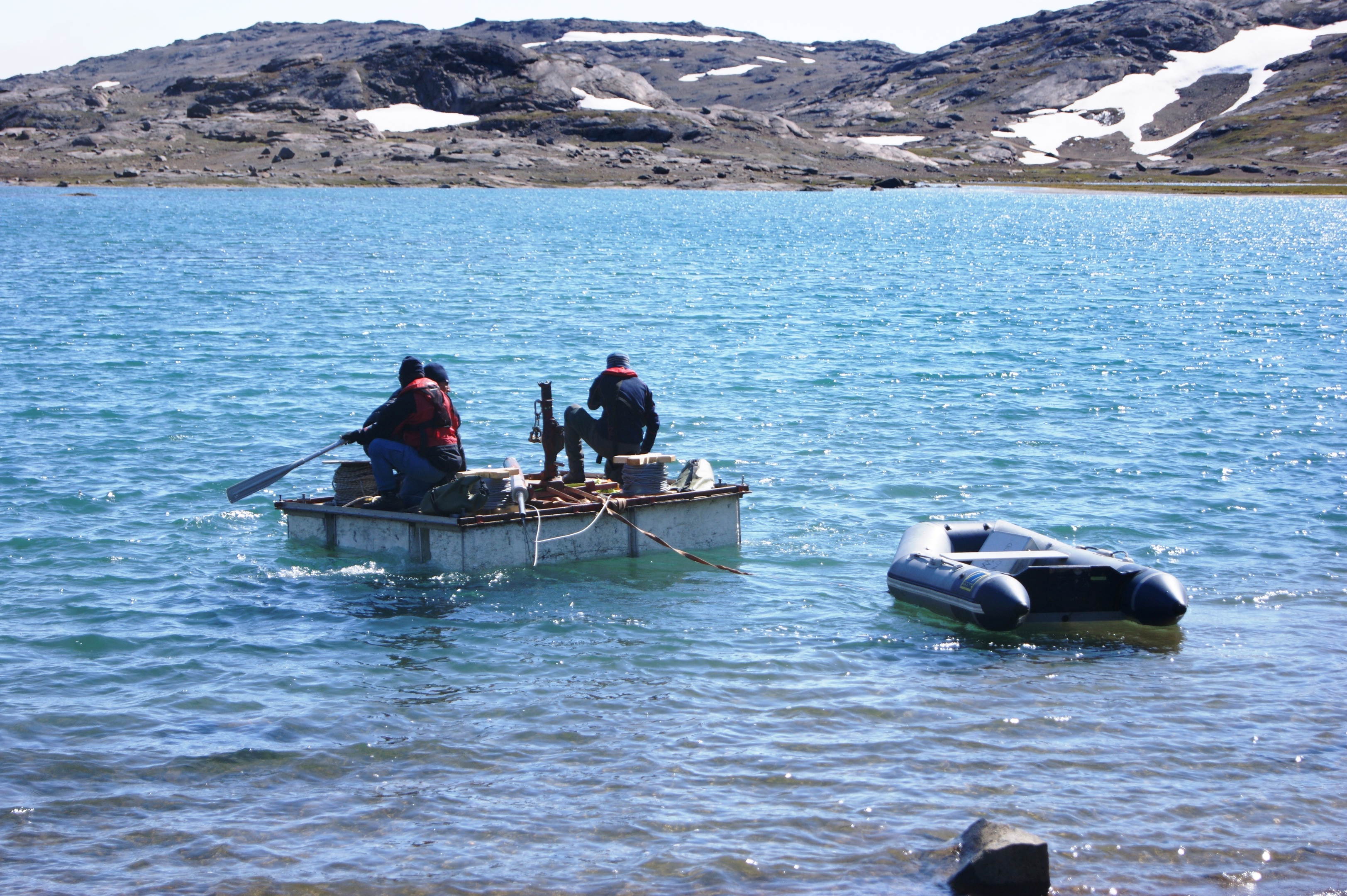 Experts from Aberdeen University have delved to the bottom of an Arctic