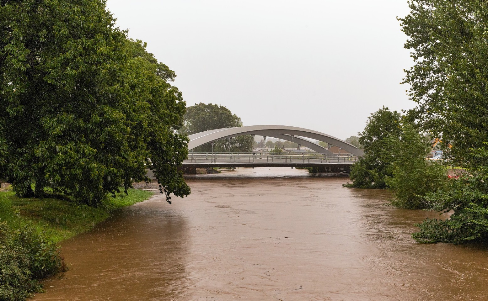 Flooding caused major problems across Moray. Pic credit: Jasper Image