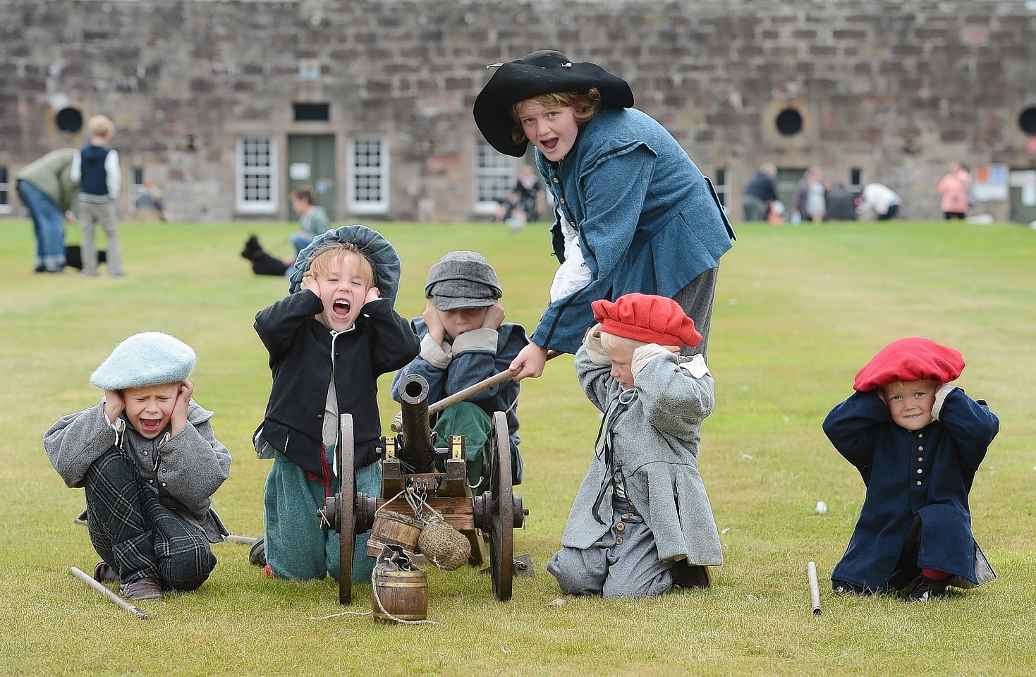 Events at Fort George near Inverness