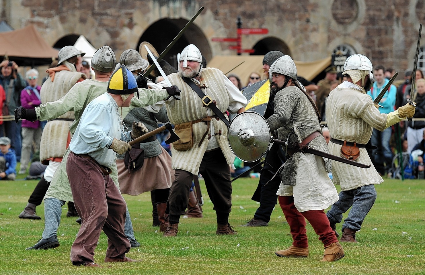 Events at Fort George near Inverness